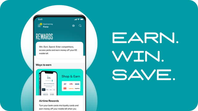 Discover EE Rewards Earn, win & save? Now that’s rewarding